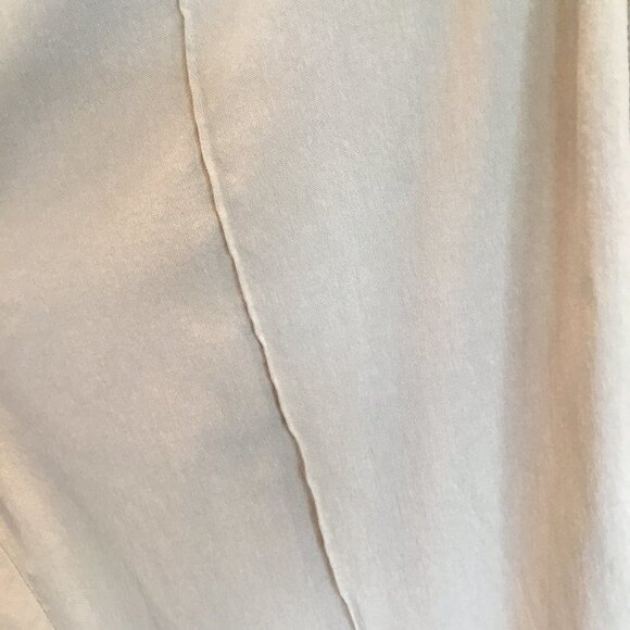 Style & Co Capris Khaki Stretch with Side Silver Buttons at Hem Women's Size 8 - Picture 6 of 9